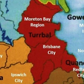 Moreton Bay and Brisbane - traditional Turrbal Region