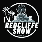 Visit redcliffe qld image of the redcliffe showgrounds logo in black and white