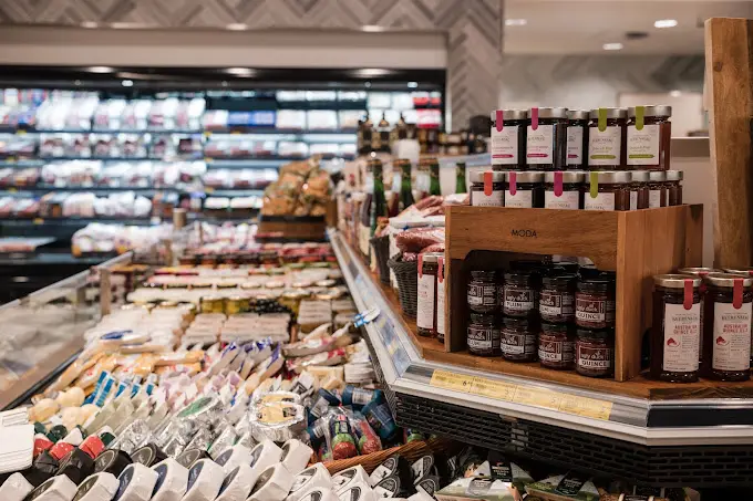 Visit redcliffe qld image of the Newport IGA cheese and sauce section