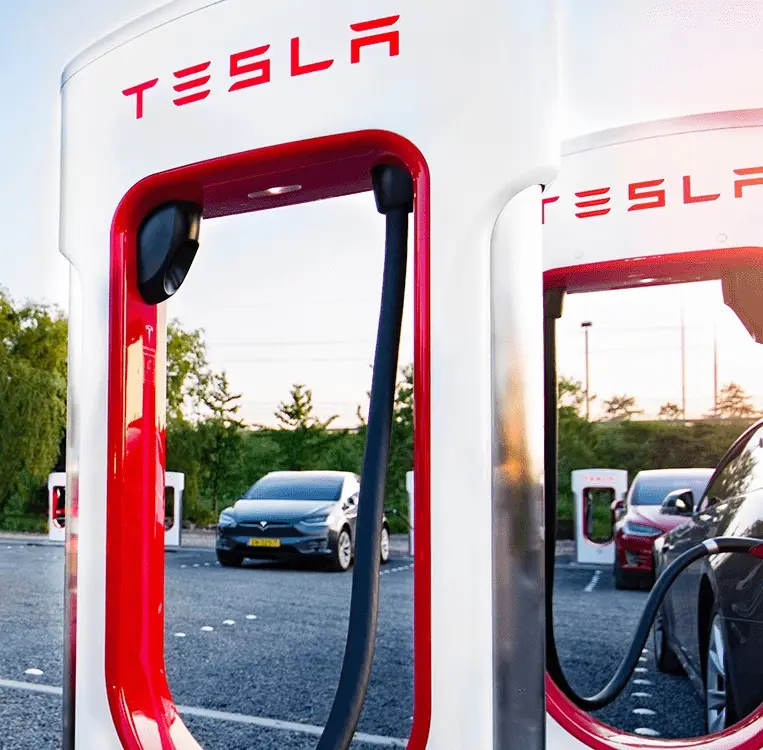 visit redcliffe qld image of Tesla charging station