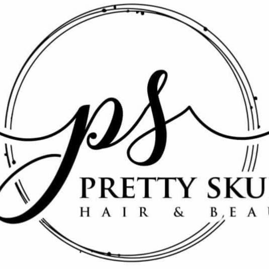 Visit redcliffe qld image of Pretty Skulls Hair & Barber logo